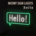 NEONY SIGN LIGHT Hello